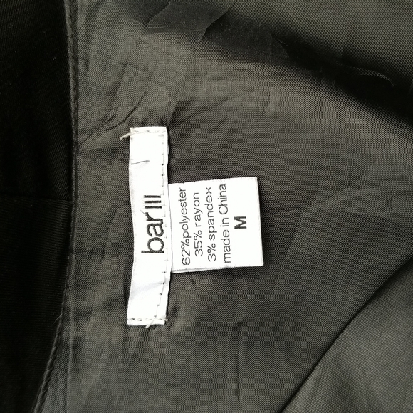 Bar III Cropped Blazer Size M - Picture 8 of 17